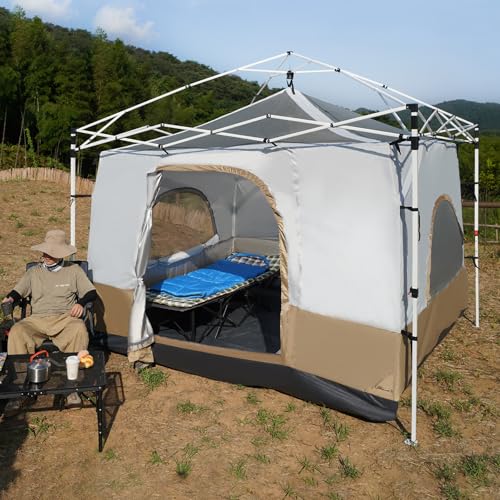 REDCAMP Canopy Camping Tent for Pop Up Canopy Tent,Fits 4-6 Person by REDCAMP - Image 8