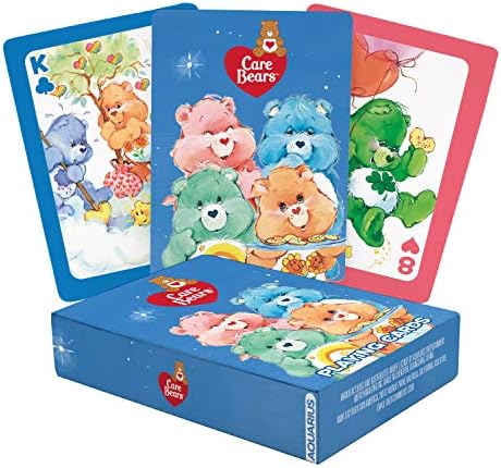 AQUARIUS Care Bears Playing Cards - Care Bears Themed Deck of Cards for Your Favorite Card Games - Officially Licensed Care Bears Merchandise & Collectibles