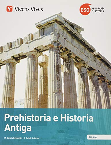 Portada de Prehistoria e Historia Antiga 1º ESO Galicia