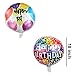 17PCS Sonic the Hedgehog Balloons Birthday Party Supplies Set, Happy Birthday Banner Foil Balloon for Kids Baby Shower Birthday Party Decorations