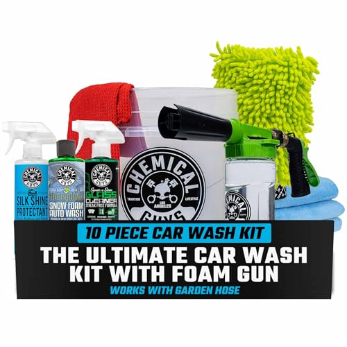 Chemical Guys HOL148 10-Piece Arsenal Builder Car Wash Kit with