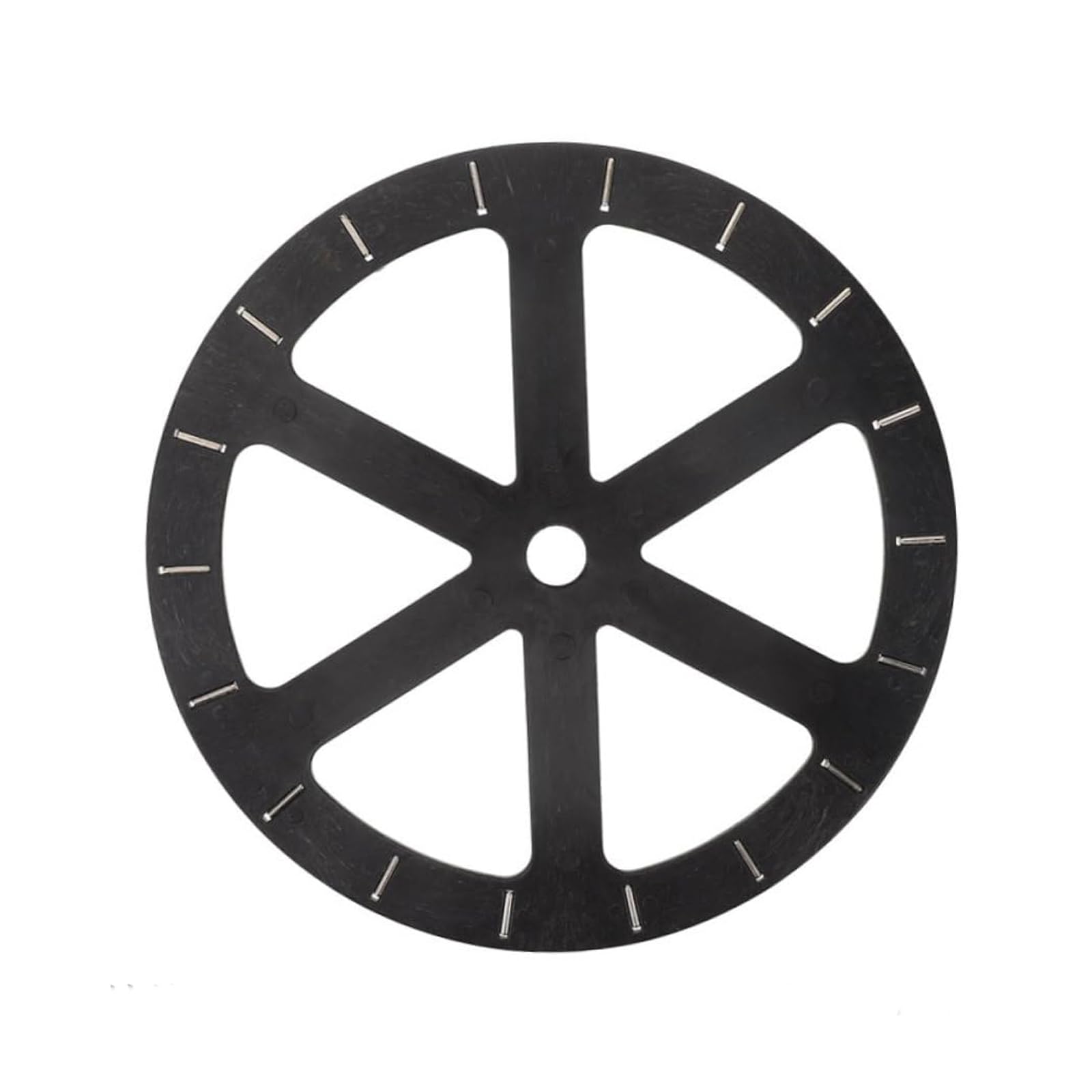 Iron Rotating Tray for Kitchen Counter Heavy Duty Construction 360 Degree Rotating Mechanism Multipurpose Turntable Tray Decorative Tabletop Stand