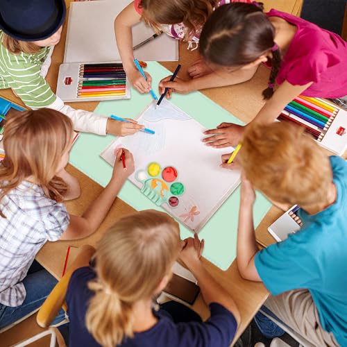 Tapete de silicona para niños con paleta integrada lavable y flexible 8
