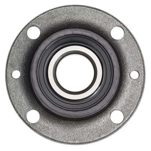 Image of Detroit Axle - FWD Rear Wheel Bearing Hubs for Fiat 500 2012-2019 Replacement 2013 2014 2015 2016 2017 2018 Wheel Bearing and Hubs Assembly