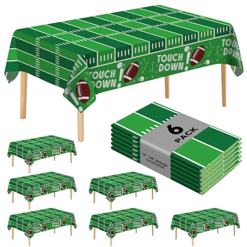 Nappe jetable football de qualité supérieure résistante pour décoration de table - 2