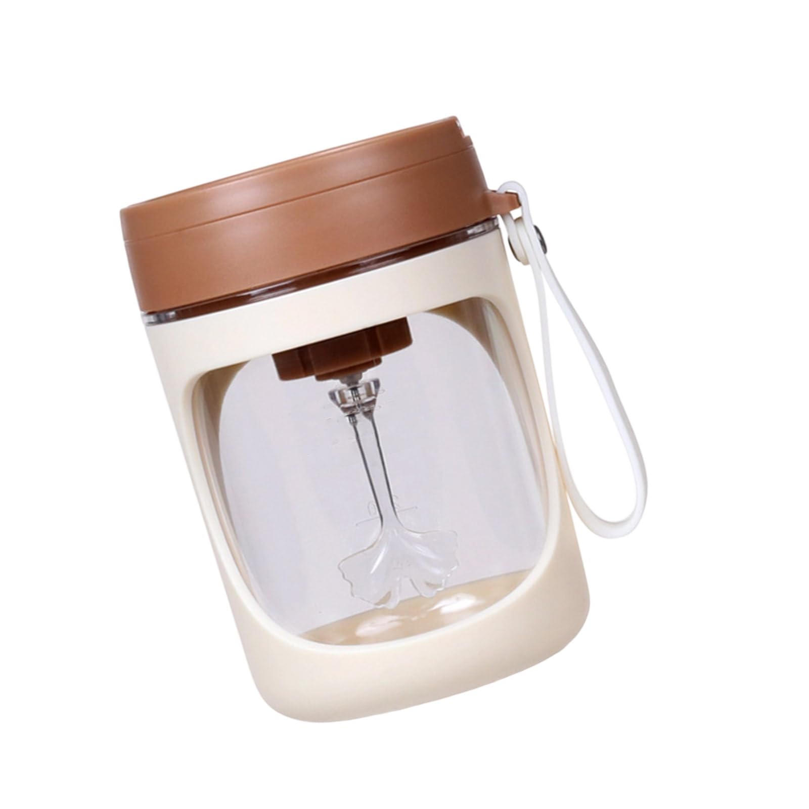 Mélangeur de boissons portable rechargeable pour éviter les résidus de café chaud