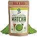 Pure Ceremonial Matcha Green Tea Powder - Classic Ceremony Grade - USDA Organic - Bulk 113gm / 4oz - Perfect for premium Starbucks Latte, weight loss Smoothies & Keto Baking