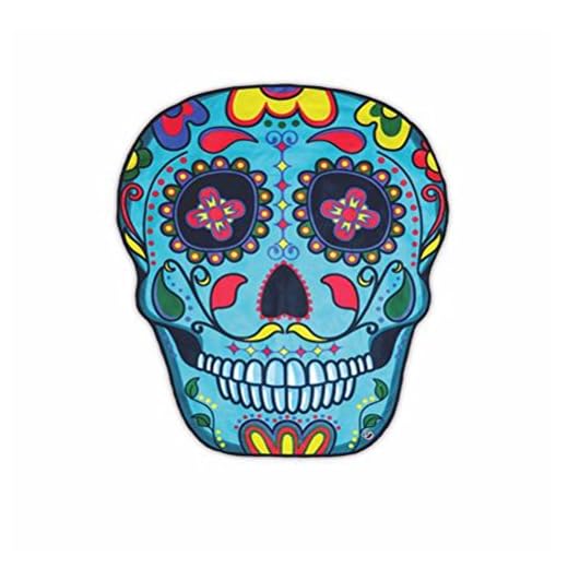 NUEVO Gigantic exterior Beach Towel Beach Blanket-Perfecto para la playa, piscina, picnic.-Cráneo