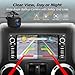 Car Stereo for Jeep Wrangler JK 2007-2018 Radio Dodge Ram 1500 2500 3500 Touchscreen Stereo with Android Auto, GPS Navigation, Bluetooth, SWC, FM, AM, Backup Camera