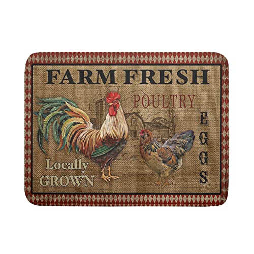 Kawani DLW-20221105-GZD-04 Rooster Poultry Dish Drying Mat cover