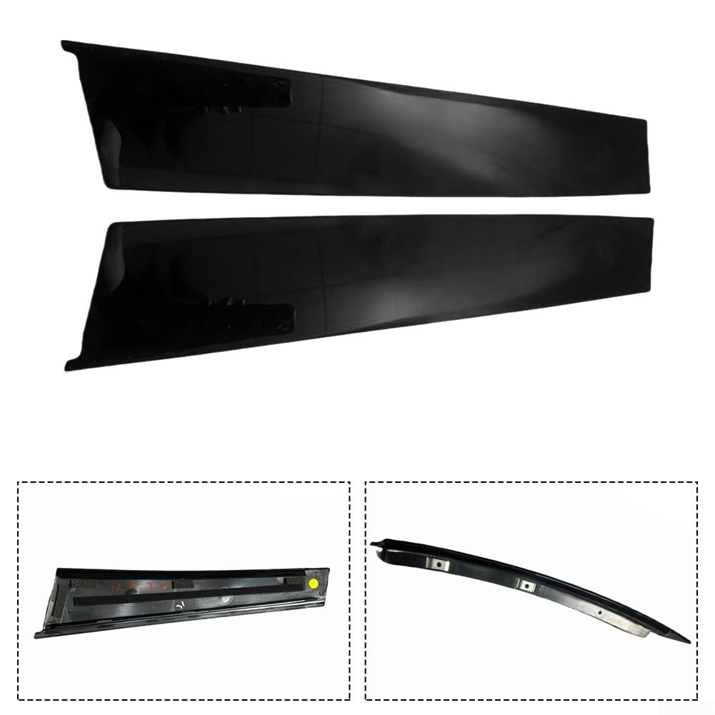 Garniture de cadre de porte pour 2013 2017 pour DS5, OEM 98034561XK et 96874014XK, matériau ABS fiable (droite)