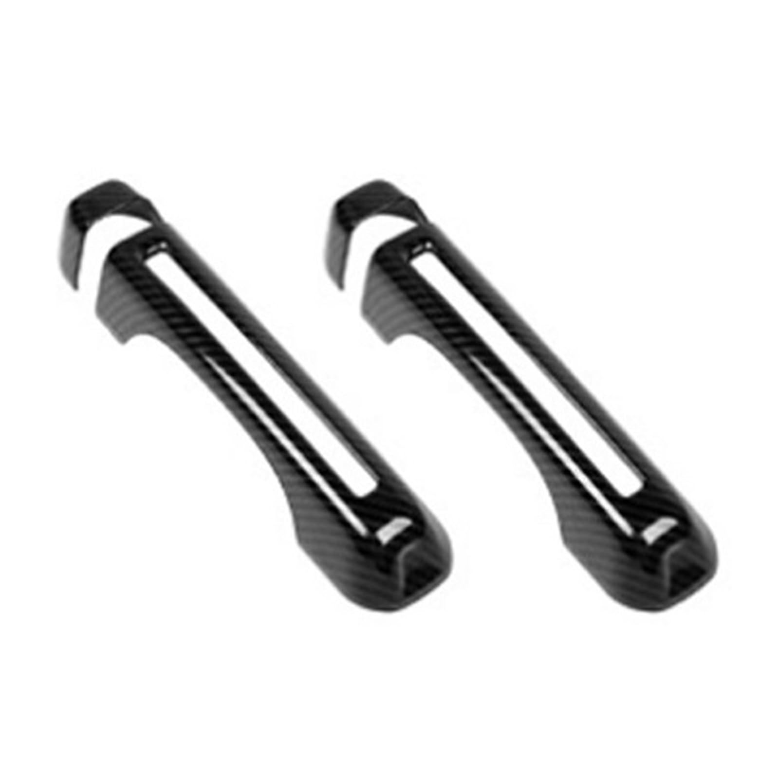BQWYEDPL Suitable Fit for Jeep Fit for Wrangler Fit for Rubicon 2018-2021 Door Door Bowl Handle Accessories Car Door Latch Handle(2hollow handleCfiber)