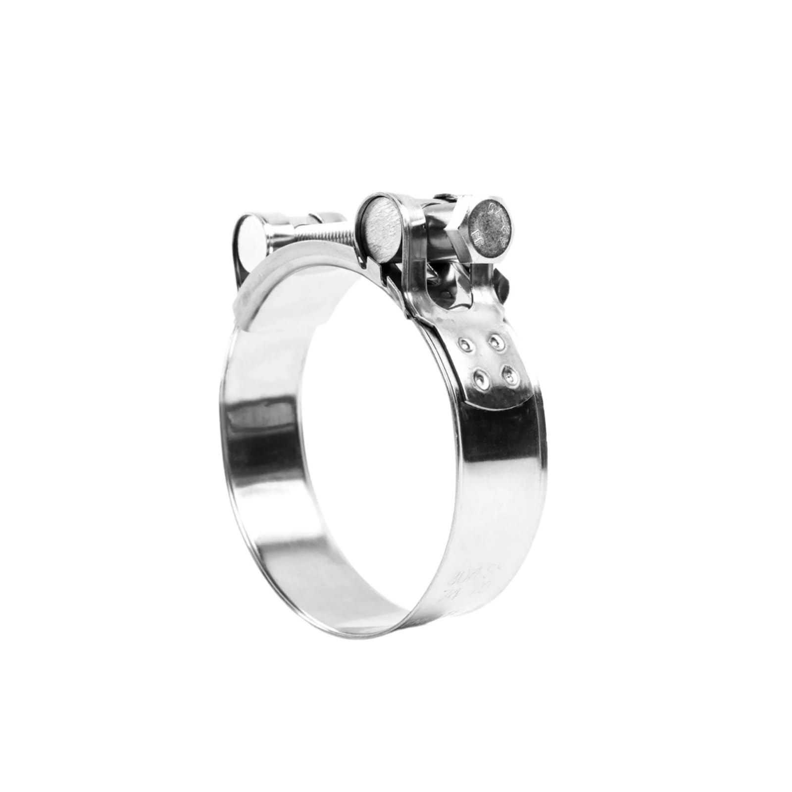 Graiting 36-39Mm 1Pc 17-85Mm Heavy Duty Bolt Hose Clamps 304 Stainless Steel Strong Adjustable Hex Wide Band Pipe Clamp
