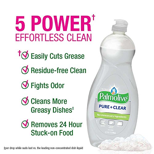 Palmolive Ultra Dish Liquid White Pure And Clear, 32.5 Fl Oz #TOP3