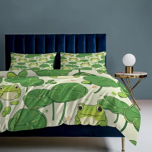 Housse de couette grenouille 100% microfibre haute densité - 8