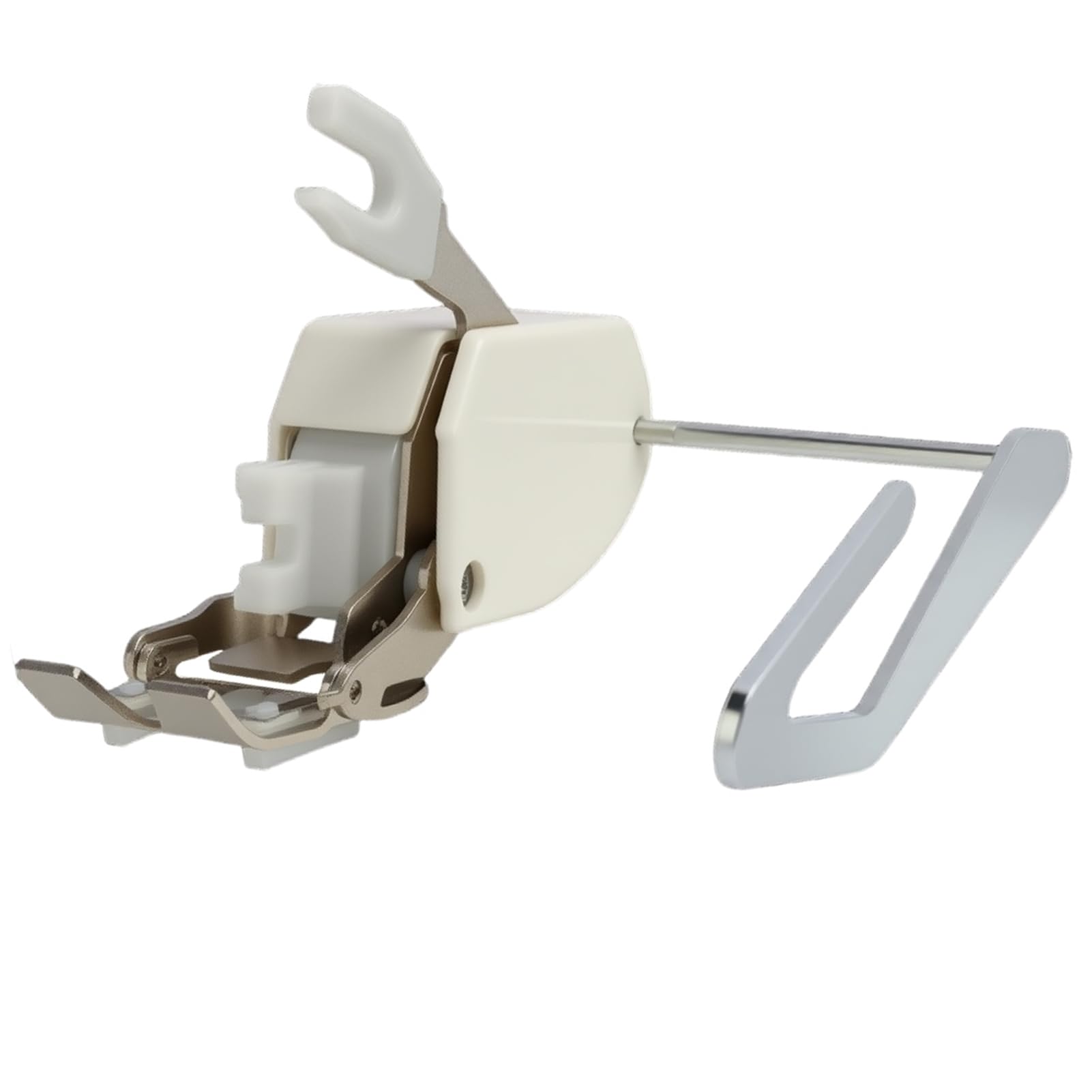 Walking Foot Presser Foot, Walking Foot with Guide for Sewing Machine Compatible with Brother, Singer, Janome Sewing Machines