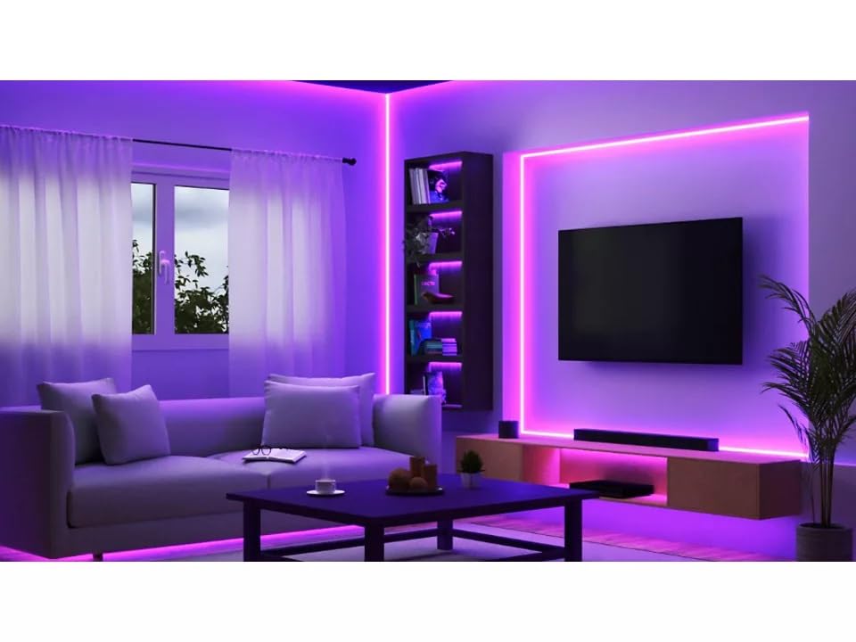 Ruban LED WiFi Aerb 10m - Multicolore - Compatible Alexa - Commande Vocale