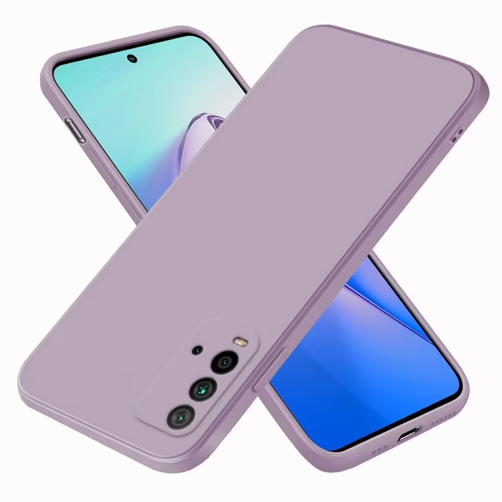EASSGU Custodia per Redmi 9 (6.53 Inches), Cover per Telefono in Stile Business con Retro in PU Pelle - Viola scuro
