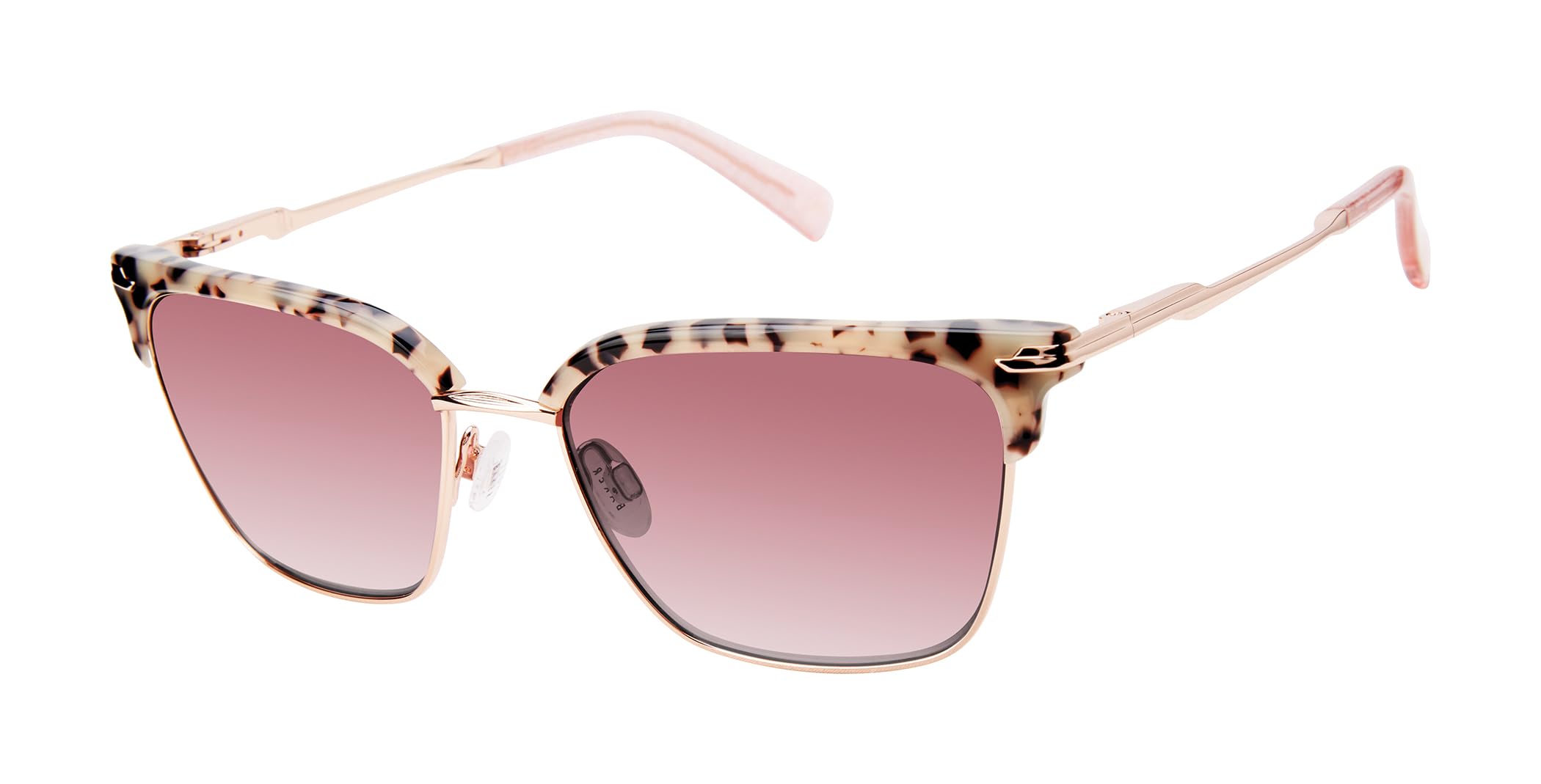 Ted Baker TWS255 Square Sunglasses UV400 Protection for Women 55mm Phonetic Vision 