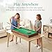 Best Choice Products 40in Tabletop Billiard Table, Pool Arcade Game Table for Living Room, Game Room w/ 2 Cue Sticks, Ball Set, Storage Bag - Walnut