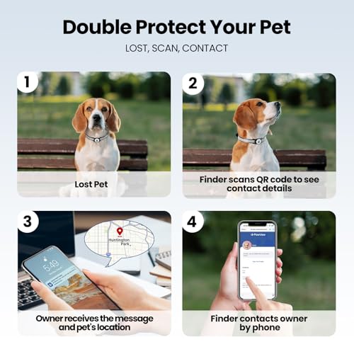 AirTag-Dog-Collar-Holder-Smart-QR-Code-AirTag-Holder-for-Cats-and-Dogs-Pet-AirTag-Protective-Cases-Scan-Alert-Instant-Location-Pet-Online-Profile-Contacts-Info-1-Pack-Black