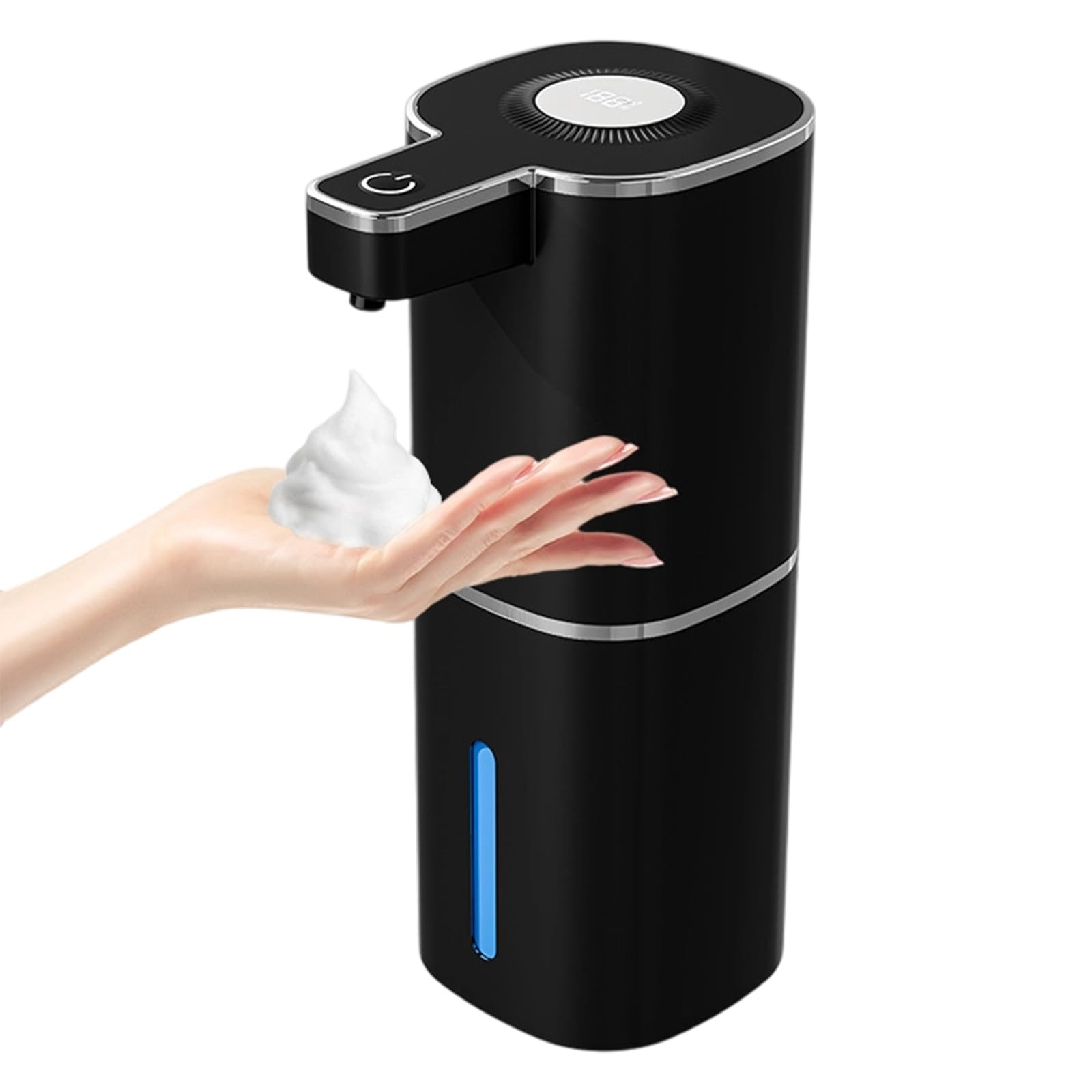 Touchless Hand Soap Foam Dispenser Rechargeable Automatic Foaming Soaps Dispensers Auto Induction Foam Washer Rechargeable Washing Machine