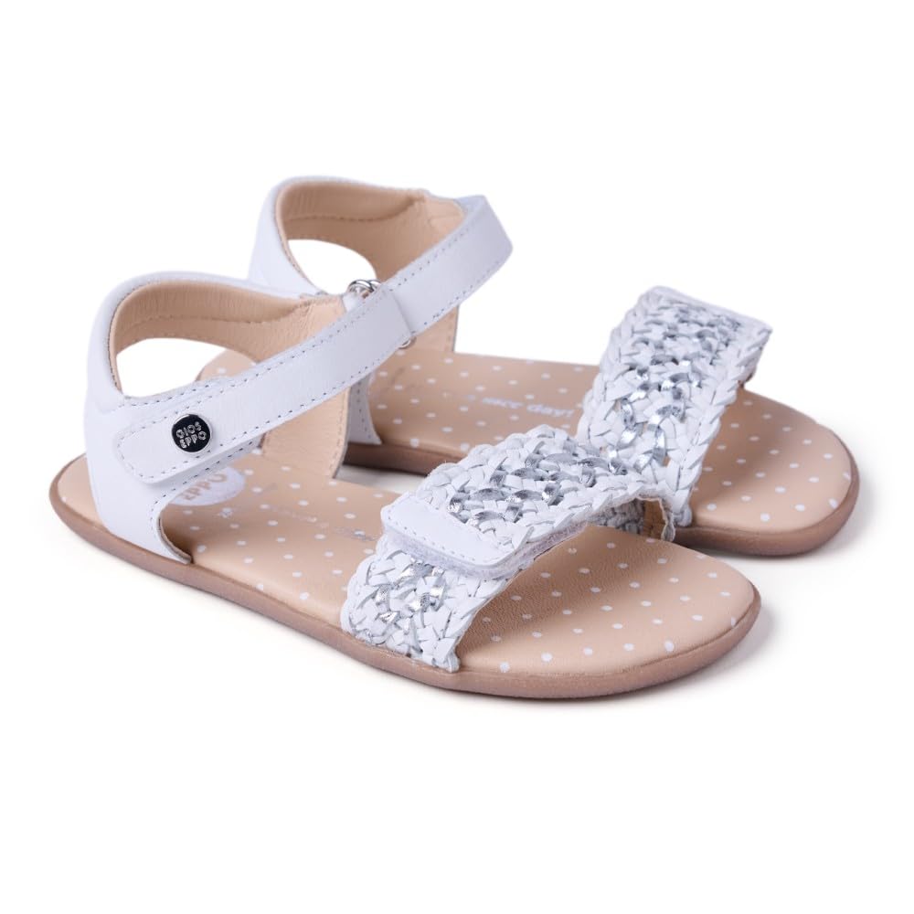 GIOSEPPO Sandown, Adjustable Strap Baby-Girls, White, 21 EU