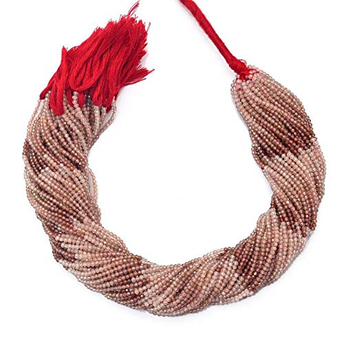 Zircon Rouge Naturel perles pour fabriquer un bijou souvenir de mariage unique