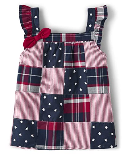 Image of Gymboree Girls and Toddler Flutter Sleeve Eyelet Tank Tops
