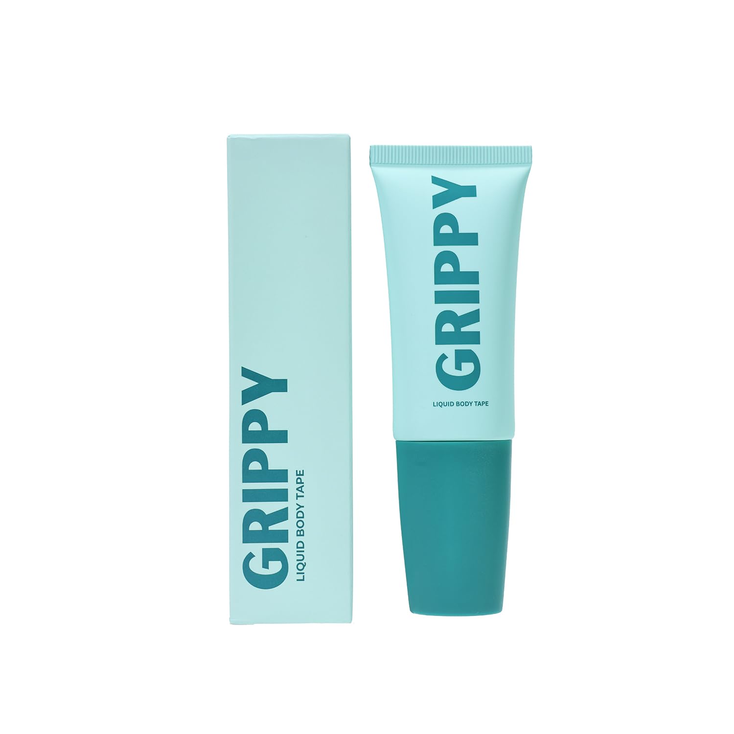 Tucky Grippy Roll-On Body Adhesive for Clothing, Fabric, Skin – Fashion Tape Alternative for Sensitive Skin - Invisible & Sweat-Resistant, Strong Hold Body Tape Substitute for All Day Wear (20ml)