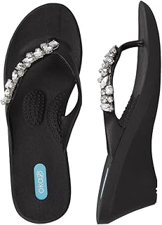 Women's Kylie Flip Flop with Wedge Heel