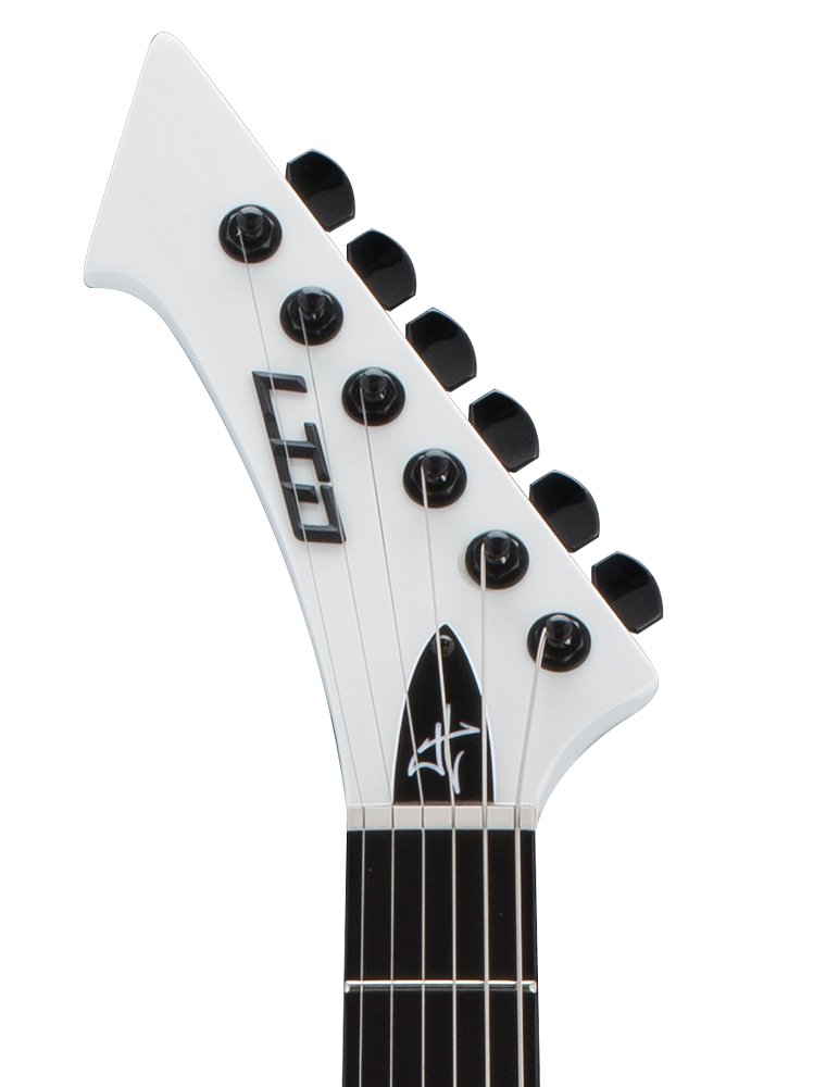 ESP LTD James Hetfield Signature Snakebyte Branca de Neve Canhoto