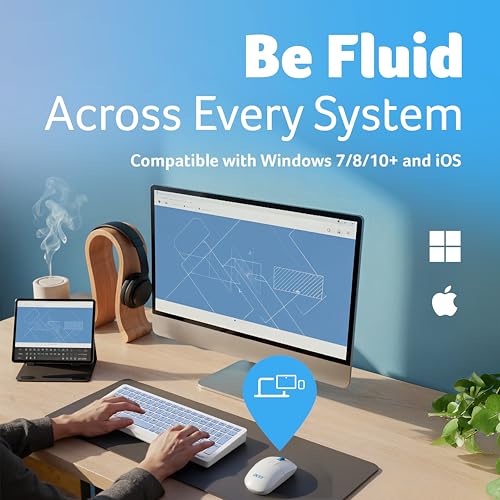 Image of Acer ZenKeys Duo Wireless Keyboard & Mouse Combo | 2.4 GHz + Bluetooth | Rechargeable 500 mAh Type-C | 99-Key Silent Keyboard | 1600 DPI Optical Mouse | 10m Range | Windows /macOS /Linux Compatible