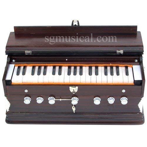 SG Musical high class sound quality 39 key 2 reed 440 tuned total wood harmonium With Cover SG Musical high class sound quality 39 key 2 reed 440 tuned total wood harmonium With Cover