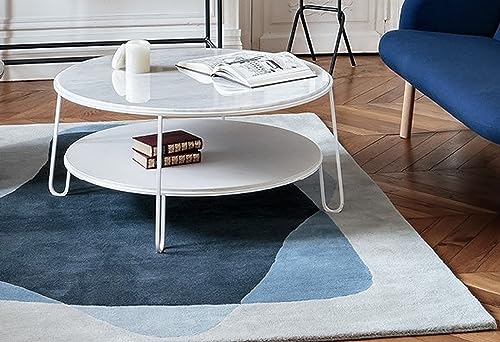 Image of Soft Pure Woolen Modern Collection Tufted Carpet for Living Room,Bedroom'Kitchen and Hall (12 X 15) Feet