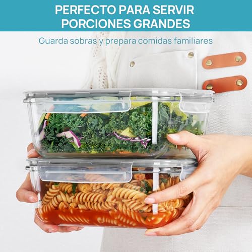 Opiniones y reviews de Tupper de Vidrio que Puedes Comprar On-line. 23 Tupper de Vidrio marca Vtopmart (2)