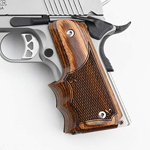 Green Reaper Grim Reaper Custom Full Size Government 1911 Grips – Lightweight Polymer Panels For .45 ACP Handguns