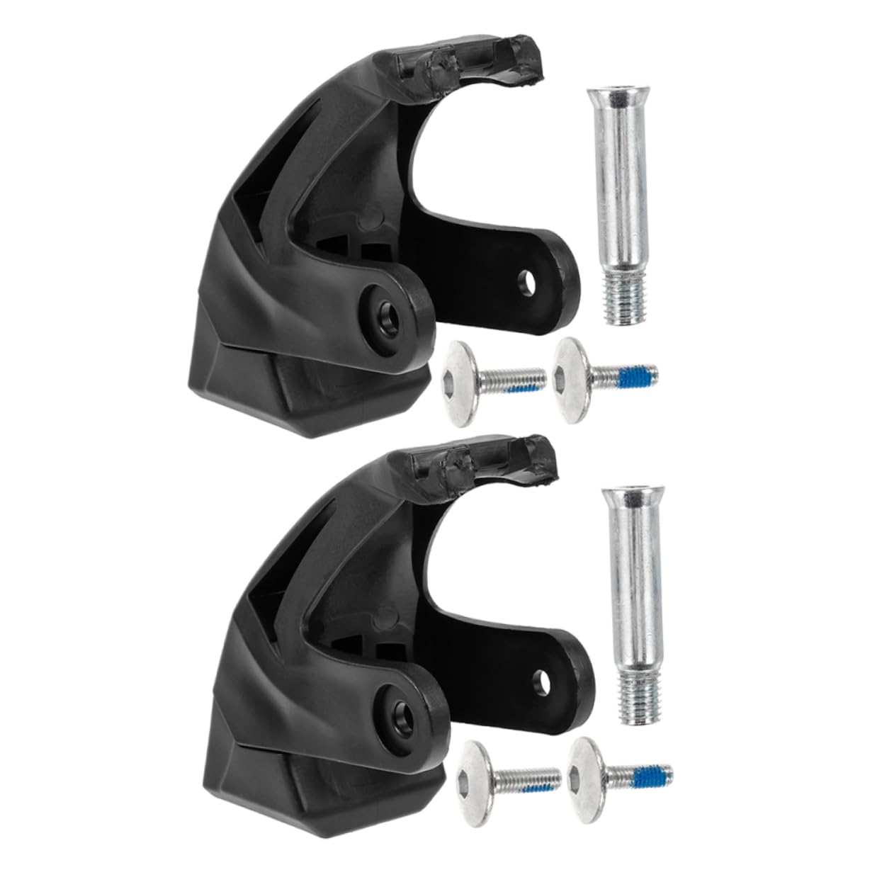 YARNOW 2 Sets Universal Inline Skate Brakes Professional Roller Skates Safety Stopper Brakes Anti-Slip Pads