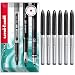 Uni-Ball AIR - 0.7mm Medium Rollerball - 6 Pack - Black - UBA-188-L