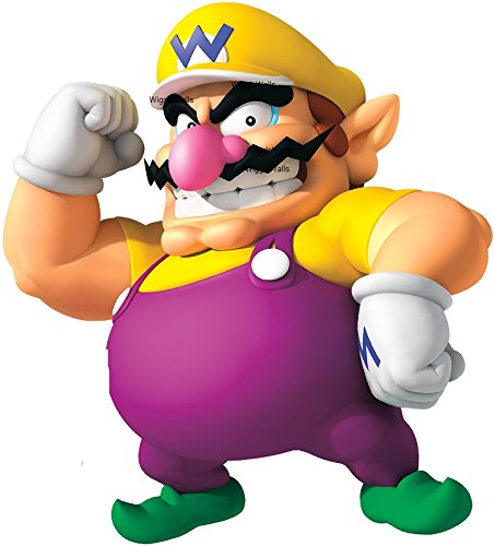 6 Inch Wario Super Mario Bros Brothers Removable Wall Decal Sticker Art Nintendo 64 Snes Home Kids Room Decor Decoration - 5 1/2 By 6 1/2 Inches #TOP25