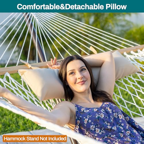 Joyview Traditional Rope Double Hammock thumb #3