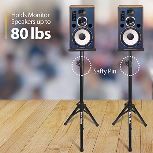 Hola! Music MONITOR_STANDS Pair Of Studio Monitor Speaker Stands thumb #1