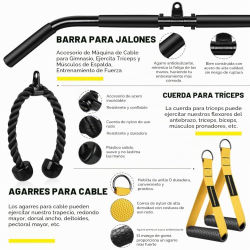 Review de Sistemas de poleas gimnasio disponible en línea. 14 Imagen adicional