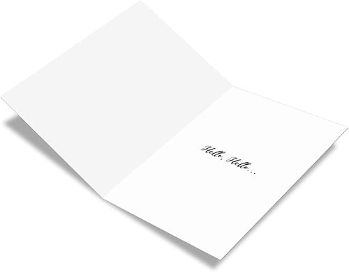 Miniatura 2 de The Best Card Company - 1 tarjeta de felicitación para todas las ocasiones - Divertida tarjeta de notas de flores de acuarela con sobre - Blooming