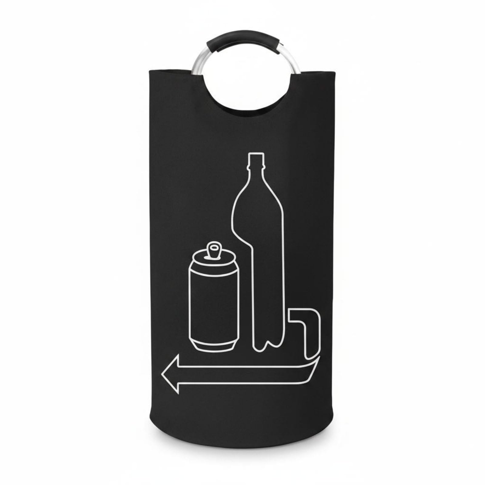 115 L Large Storage Bag for Home, Black | Home & Garden | Household Supplies & Cleaning | Trash Cans & Wastebaskets-image-47