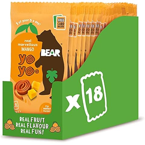 BEAR Mango Yoyos - Dried Fruit Rolls Cover