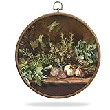 Measures 10 inches by 10 inches Suitable for a wide array of spaces—from living rooms and bedrooms to kitchens, dressing rooms, galleries, bathrooms, offices, dining rooms, and farmhouse or bohemian decors—they are equally perfect as gifts for occasi...