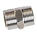 Produktbild KANANA Edelstahl Gewinde-Fitting Doppelnippel Außengewinde 1/2" auf 1/2" (Gewindefitting)