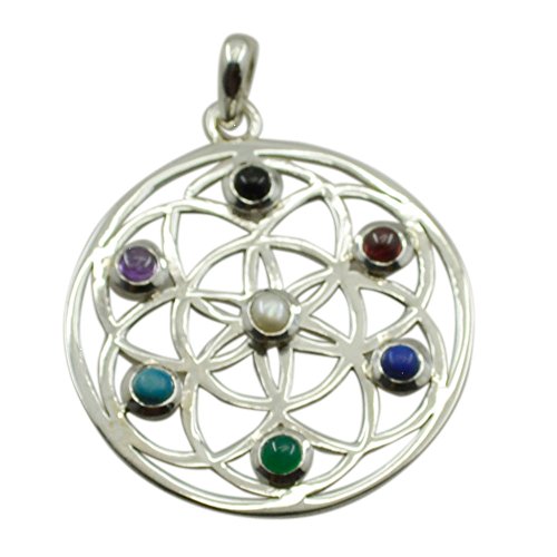 Pendentif en argent 925 pour femme à porter lors de vos séances de yoga et méditation