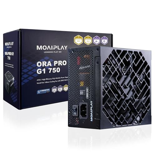 Image of ORA PRO G1 750W Gold PSU ATX 3.1, Fully Modular, Quiet, Black